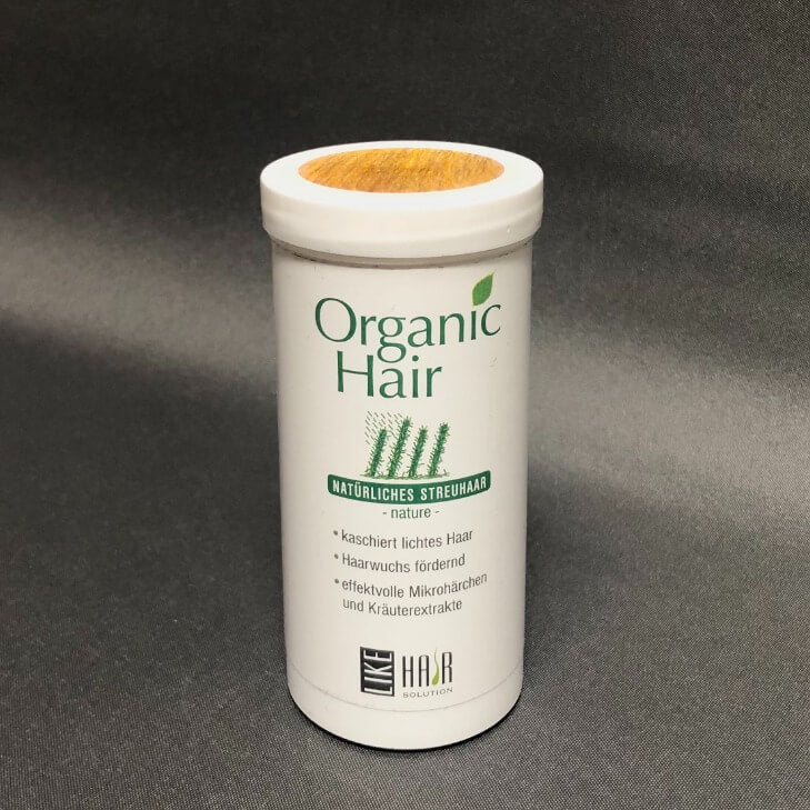 Organic Hair Streuhaar Aschblond